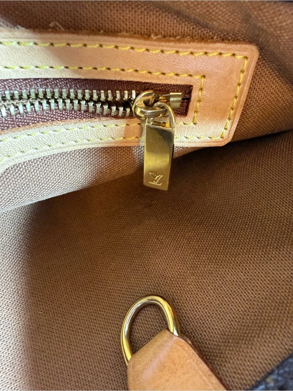 Louis Vuitton Cabas Piano Canvas Shoulder Tote